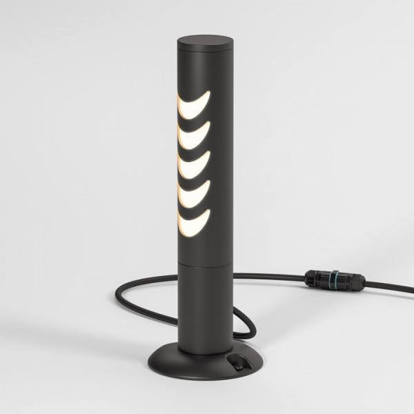 Светильник садово-парковый Smile 6w 3000K черный 35188/S Elektrostandard Smile a070022 Светильник садово-парковый Smile 6w 3000K черный 35188/S Elektrostandard Smile a070022