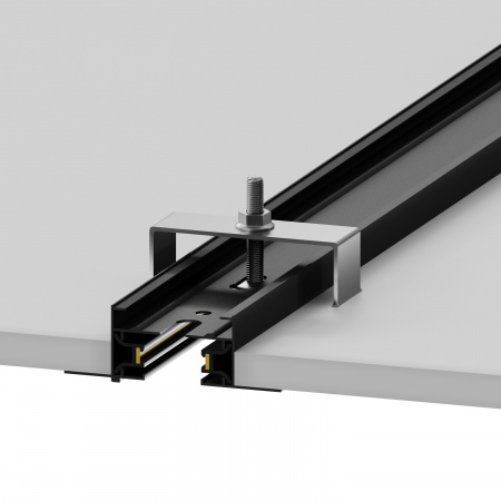 Шинопровод Skylite HSBL_0012 встраиваемый Однофазный 220В-2м, чёрный