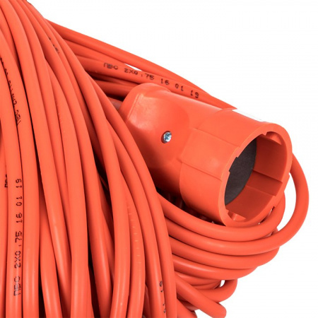 EKF PROxima Удлинитель "Зевс 2.0" 50м без заземления ПВС 2*0,75 10А/2,3кВт