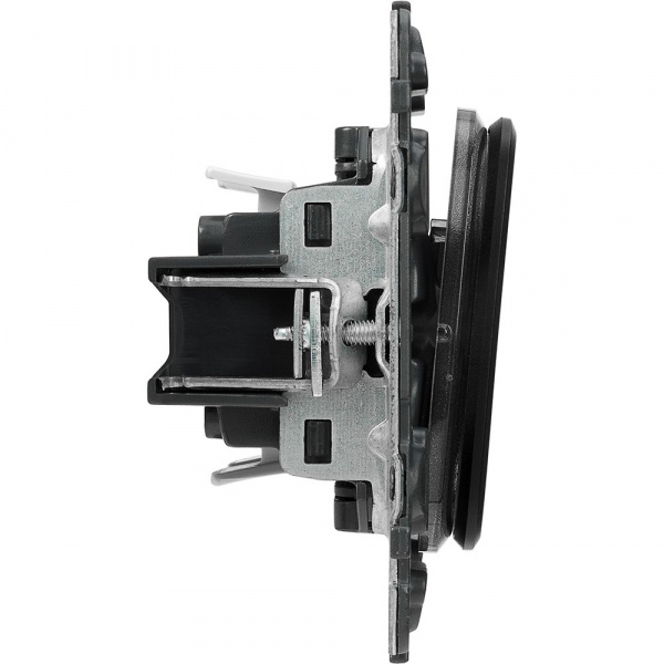 Legrand Valena ALLURE DIY Антрацит Выключатель 2-х клавишный 10А 250В