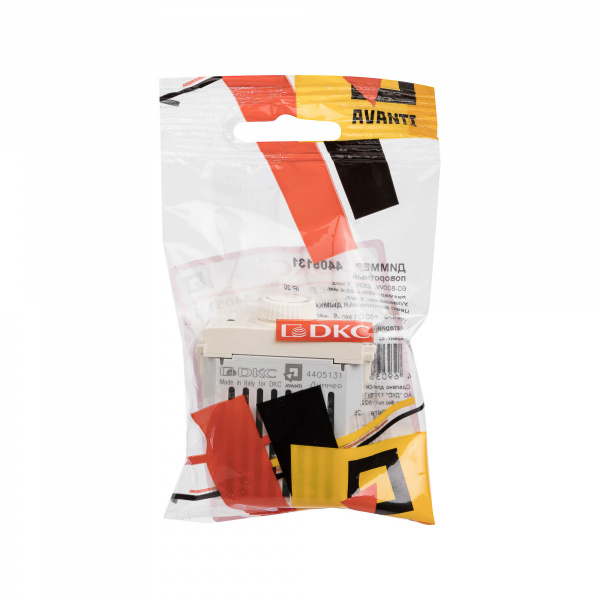 DKC Avanti Ванильная дымка Диммер поворотный 1 модуль