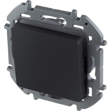 Legrand INSPIRIA Антрацит Выключатель одноклавишный 10 AX - 250 В