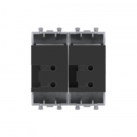 DKC Avanti Закаленная сталь Зарядное устройство USB 2 модуля