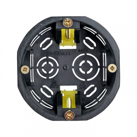 EKF PROxima Коробка установочная КМП-020-011 для полых стен (71х45) с пластиковыми лапками IP30