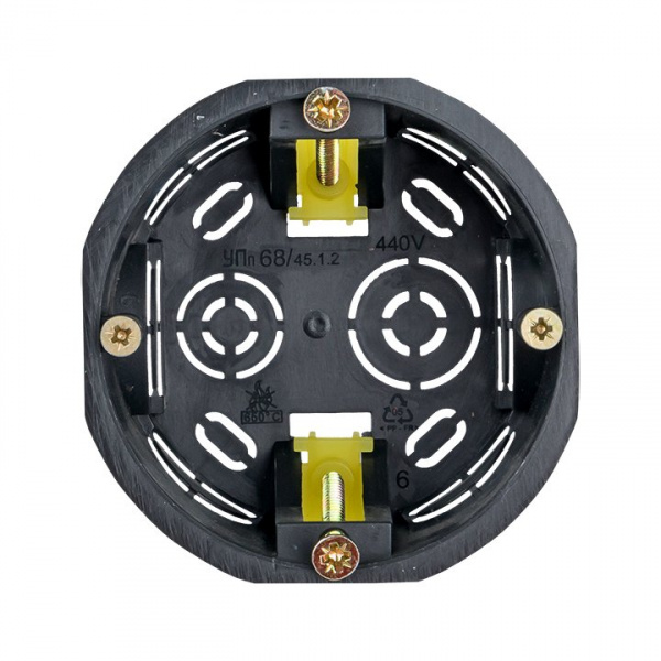 EKF PROxima Коробка установочная КМП-020-011 для полых стен (71х45) с пластиковыми лапками IP30