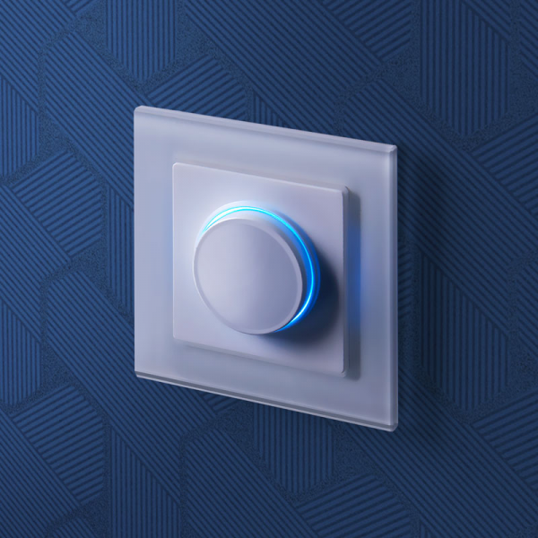 Диммер с подсветкой (белый) W1142101 Диммер с подсветкой (белый) W1142101