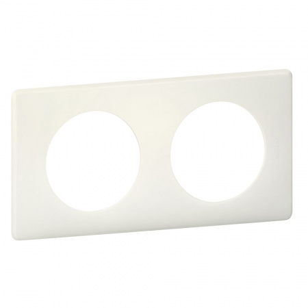 Legrand Celiane2 Перкаль белый Рамка 2-я (2+2 мод)