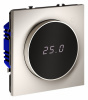Терморегулятор электронный VOLTUM S70 с индикацией и датчиком, для теплого пола, (кашемир)