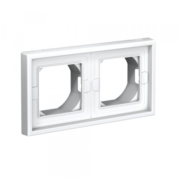 Systeme Electric ArtGallery Белый Рамка 2-ая IP44