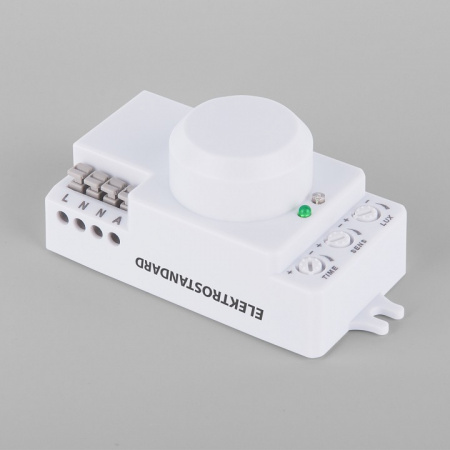 Микроволновый датчик движения 10м 1200W 360° IP20 SNS-M-13 белый Elektrostandard SNS-M a048129