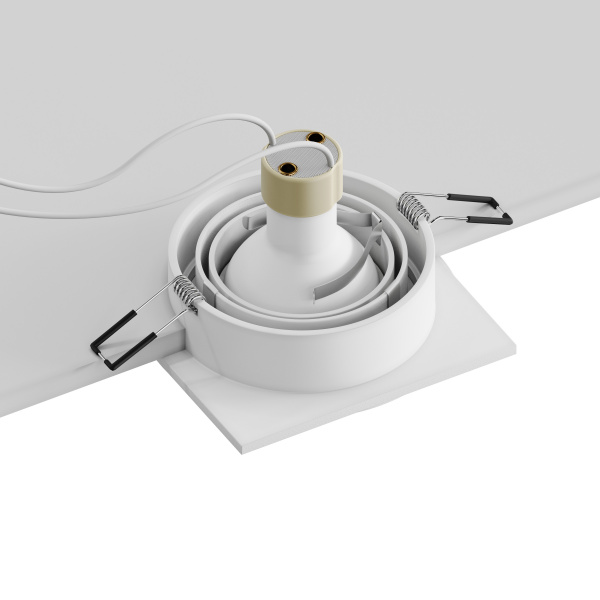 Встраиваемый светильник Hesby Breeze HSBL_0099 IP20,50Вт, GU10, белый