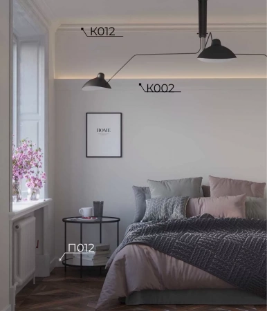 Плинтус PX012, 99х15, 2000мм, Экополимер/18