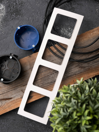 EKF PROxima Стокгольм Белый Рамка 4-ая