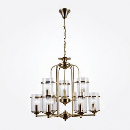 Подвесная люстра 60040/9 античная бронза Eurosvet Consul