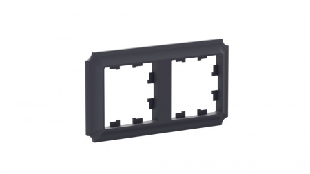 Systeme Electric AtlasDesign Antique Карбон Рамка 2-ая, универсальная