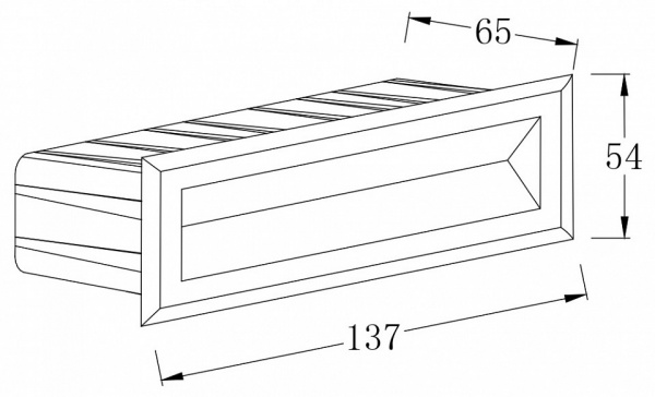 Подсветка для лестниц Outdoor O045SL-L5W3K Maytoni Bosca Подсветка для лестниц Outdoor O045SL-L5W3K Maytoni Bosca