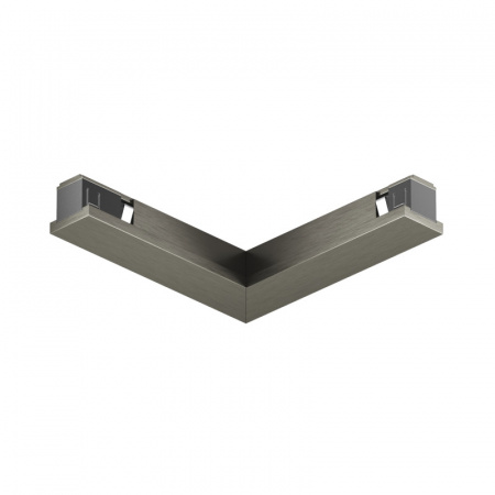 TR5723-DN Электрический коннектор для трека SHINE BASE 90° потолок-потолок, темный никель, алюминий