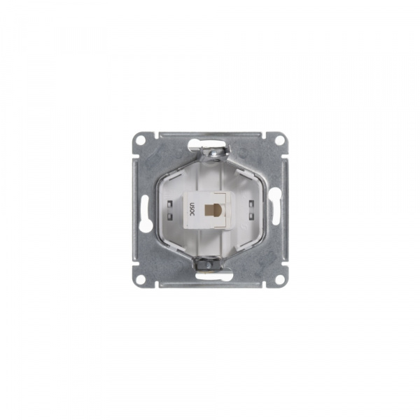 SE Glossa Бел Розетка телефонная RJ11