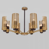 Люстра в стиле лофт 70139/8 латунь Eurosvet Grino