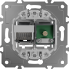 Donel Механизм розетки RJ45/TV cat.5, ClassE-8/0-2400 МГц, серия D16, DO36100