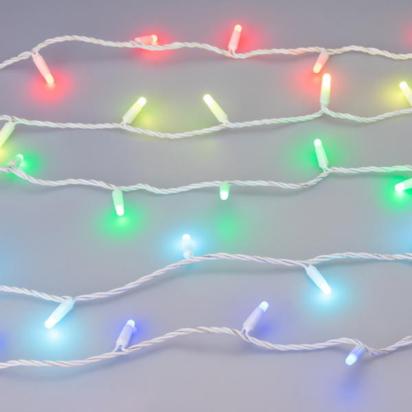 Arlight Светодиодная гирлянда ARD-STRING-CLASSIC-10000-WHITE-95LED-MILK-LIVE RGBW-DMX (24V, 10W) (Ardecoled, IP65)