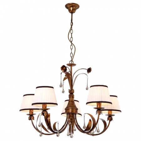 Подвесная люстра Arte Lamp Borgia A8100LM-5GA