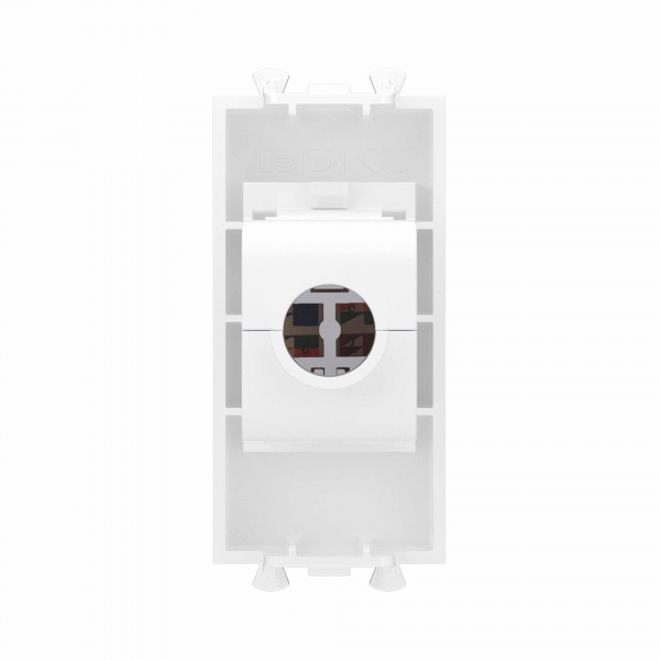 DKC Avanti Компьютерная розетка RJ-45 без шторки модульная, кат.6, Белое облако, 1 модуль