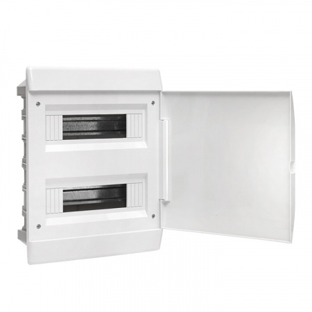 EKF Basic Щит распределительный ЩРВ-П-24 (пром. упаковка) белая дверца IP41