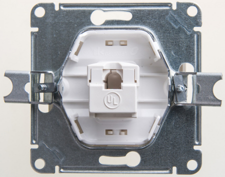 SE Glossa Перламутр Розетка компьютерная RJ45 кат.5E