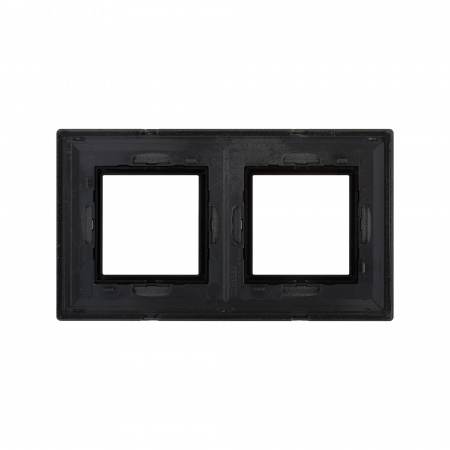 DKC Avanti Темно-Серый Металл Рамка 4 модуля