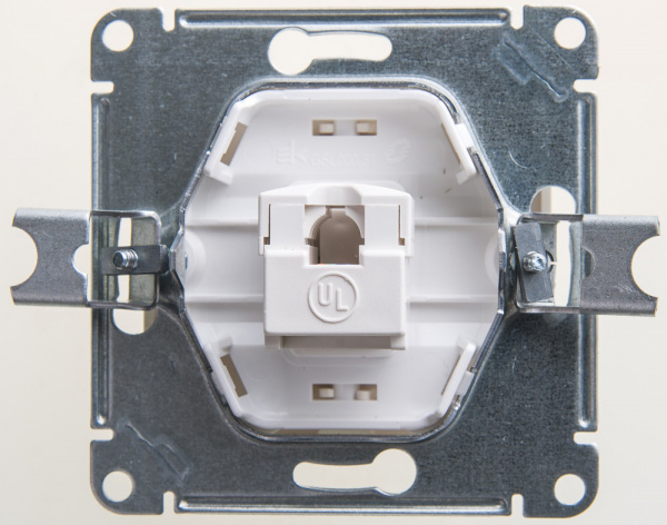 SE Glossa Перламутр Розетка компьютерная RJ45 кат.5E