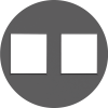 Donel Накладка 2-я для розеток RJ45, TV, SAT, матовый шоколад, серия D16, DO86942