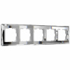 Рамка из стекла на 5 постов Diamant зеркальный W0051220