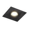 DK3021-BK Встраиваемый светильник, IP 20, 10 Вт, GU5.3, LED, черный, пластик