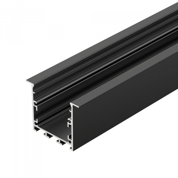 Arlight Профиль LINIA49-F-M-3000 BLACK (Алюминий)