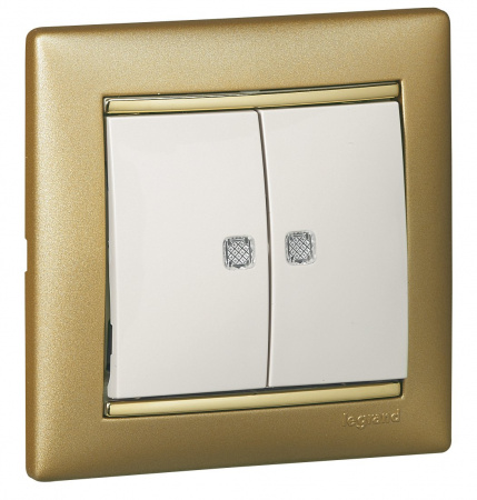Legrand Valena Матовое Золото Рамка 1-ая