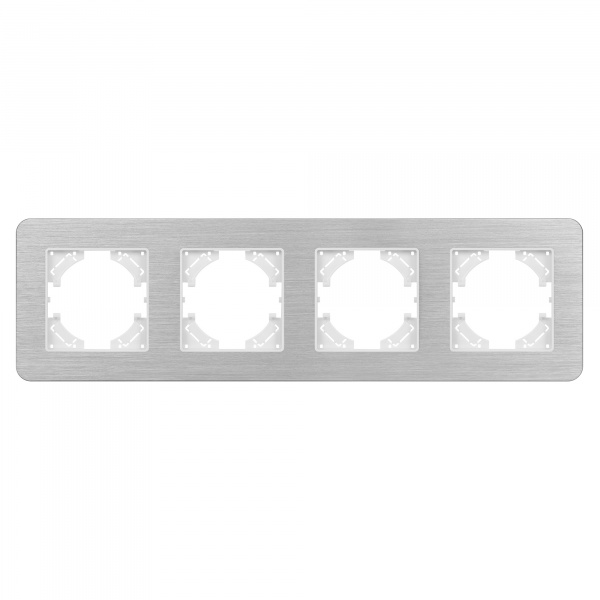 Arlight Рамка алюминиевая FRM-AKIRY-AL-4-SR (-)