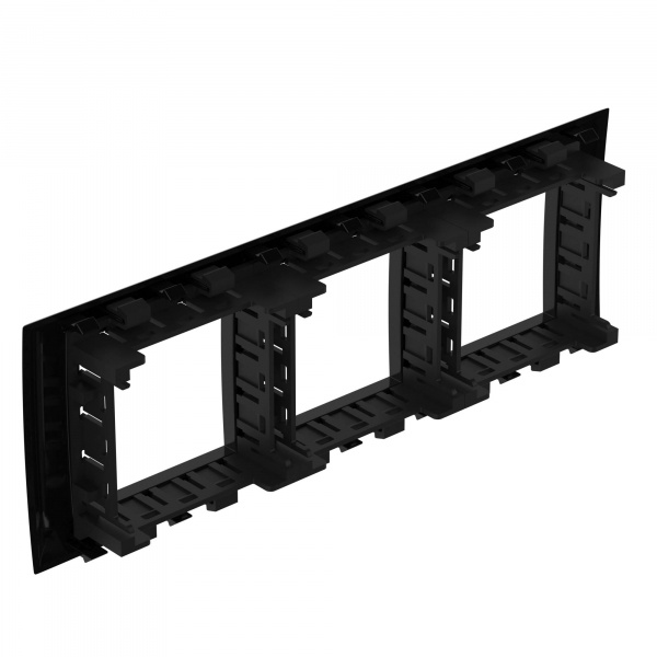 DKC Avanti Серебристый металлик Рамка-суппорт для In-liner Front 6 модулей