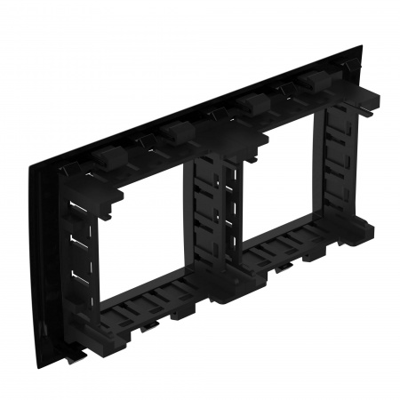 DKC Avanti Черный Рамка-суппорт для In-liner Front 4 модуля