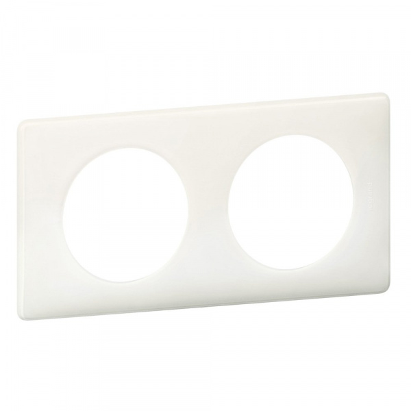 Legrand Celiane2 Белый глянец Рамка 2-я (2+2 мод)