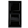 Donel Розетка DEC RJ45 FTP кат.5e, 1мод., черн. (22.5х45мм), DECF12ANF5