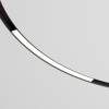 Slim Magnetic Трековый светильник для радиусного шинопровода 16W 4200K Planar чёрный ? 1200мм 85182/01 Elektrostandard Slim Magnetic a066510