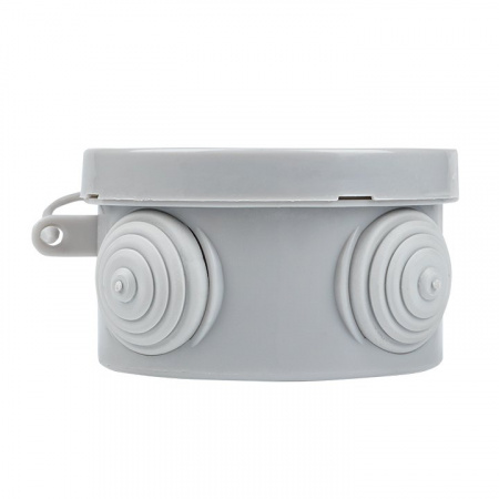 EKF PROxima Коробка распаячная КМР-040-039 с крышкой наружная (85х40) 4 мембранных ввода IP54 розничный стикер