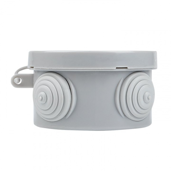 EKF PROxima Коробка распаячная КМР-040-039 с крышкой наружная (85х40) 4 мембранных ввода IP54 розничный стикер