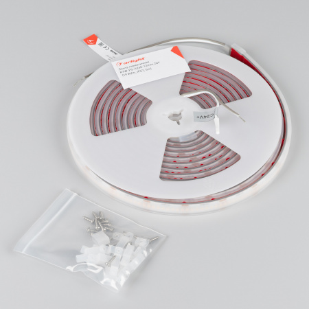 Arlight Светодиодная лента герметичная RTW-PS-A240-12mm 24V Warm3000 (19 W/m, IP67, 5m) (CRI>90)