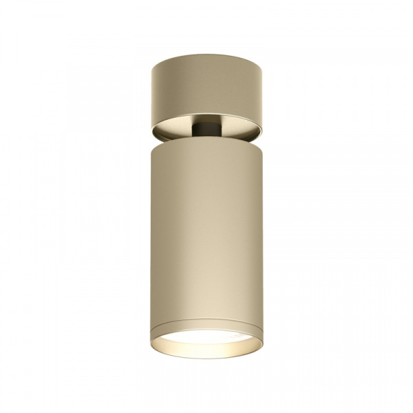 DK2029-GG Светильник накладной IP 20, 15 Вт, GU10, матовое золото, алюминий