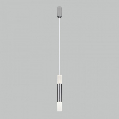 Подвесной светодиодный светильник 50210/1 LED хром Eurosvet Axel