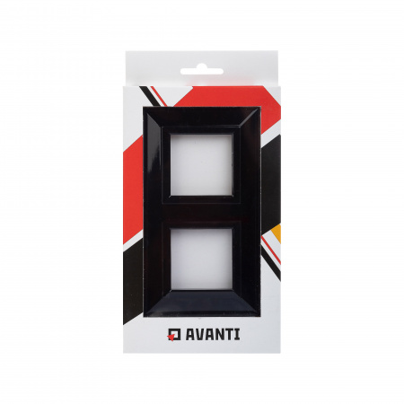 DKC Avanti Черный Металл Рамка 4 модуля