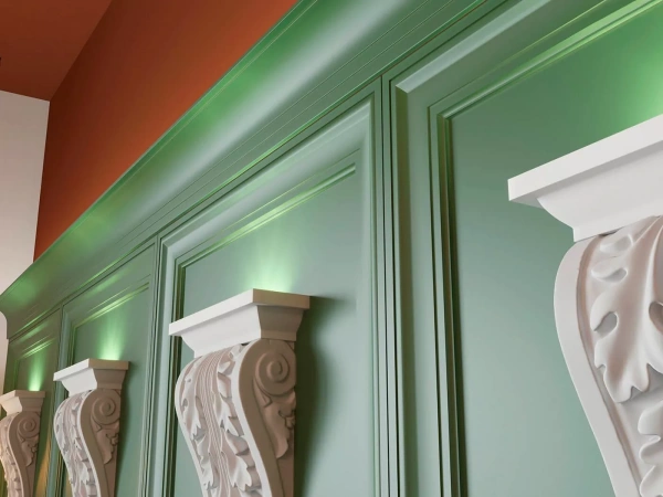 Молдинг MX014, 35х12, 2000мм, Экополимер/26