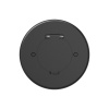 Лючок Surface 2 мод. (1 мод. 45х45 мм.), круглый, круглая крышка, антрацит, IP44, (с уст. набором)
